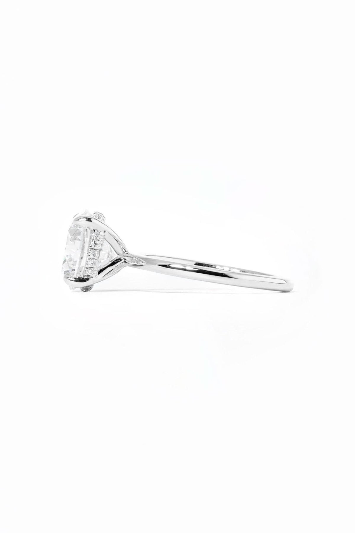 Kayla Round High Polish - PBD Engagement Rings