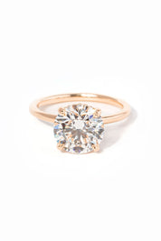 Kayla Round High Polish - PBD Engagement Rings