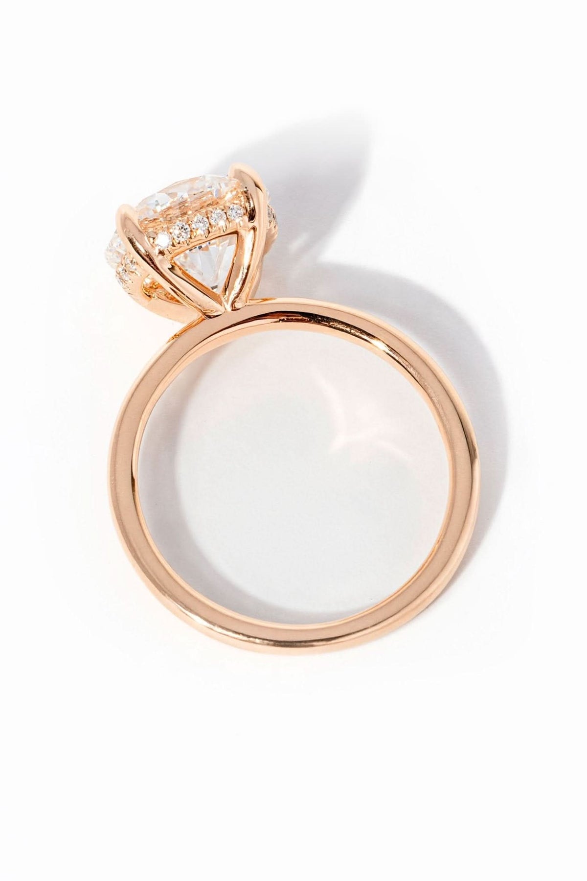 Kayla Round High Polish - PBD Engagement Rings