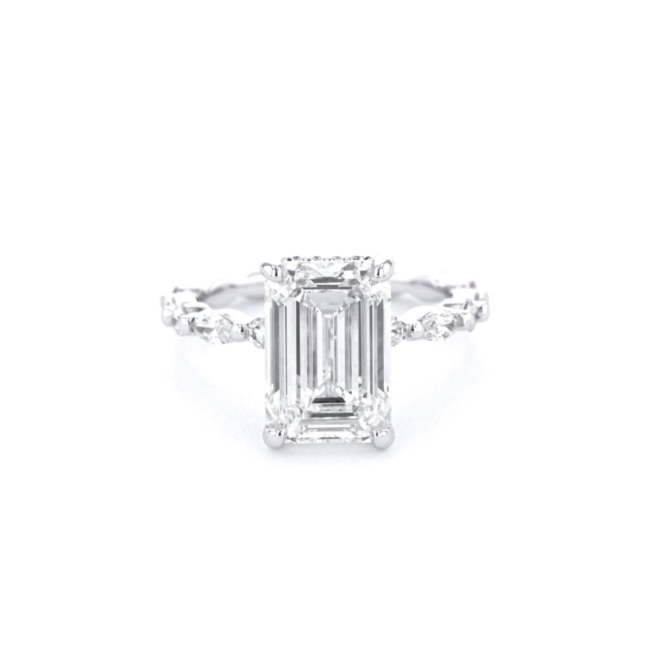 Kelsey Emerald - PBD Engagement Rings