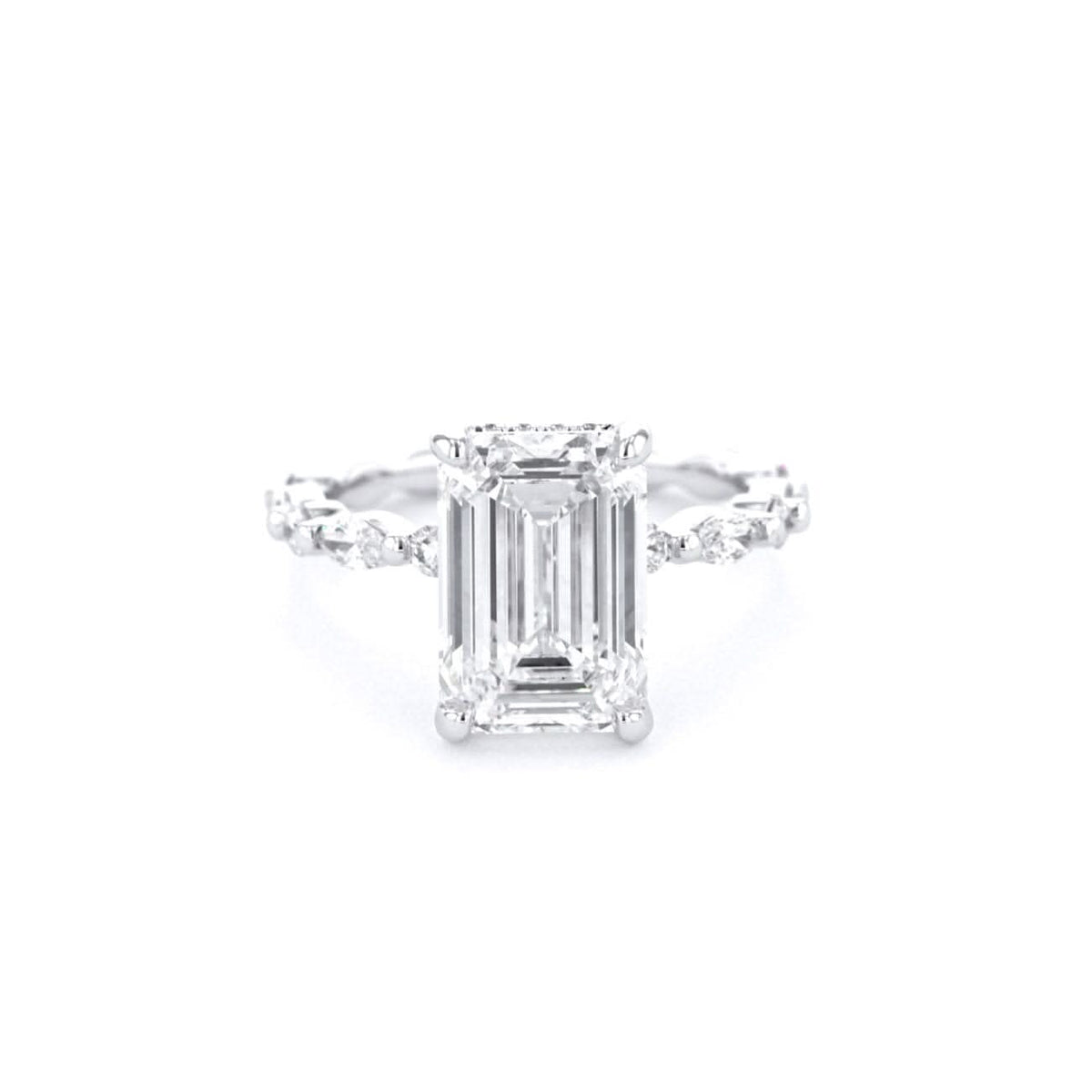 Kelsey Emerald - PBD Engagement Rings