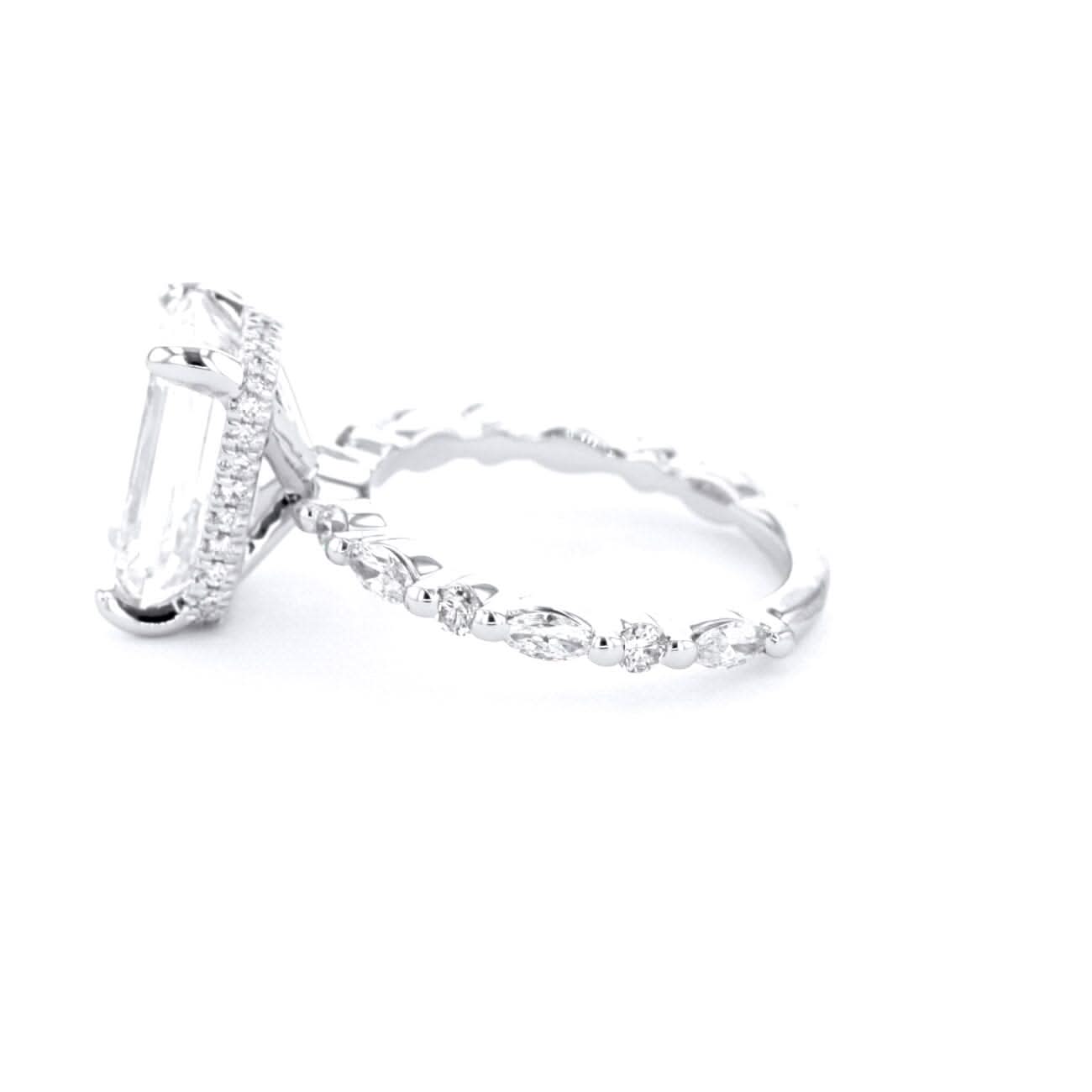 Kelsey Emerald - PBD Engagement Rings