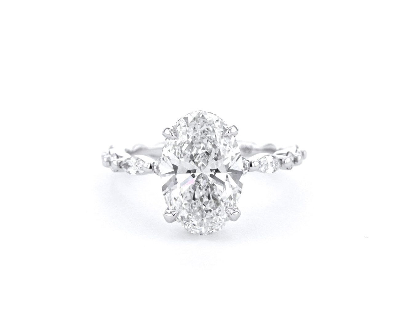 Kelsey Oval Engagement Rings Princess Bride Diamonds 