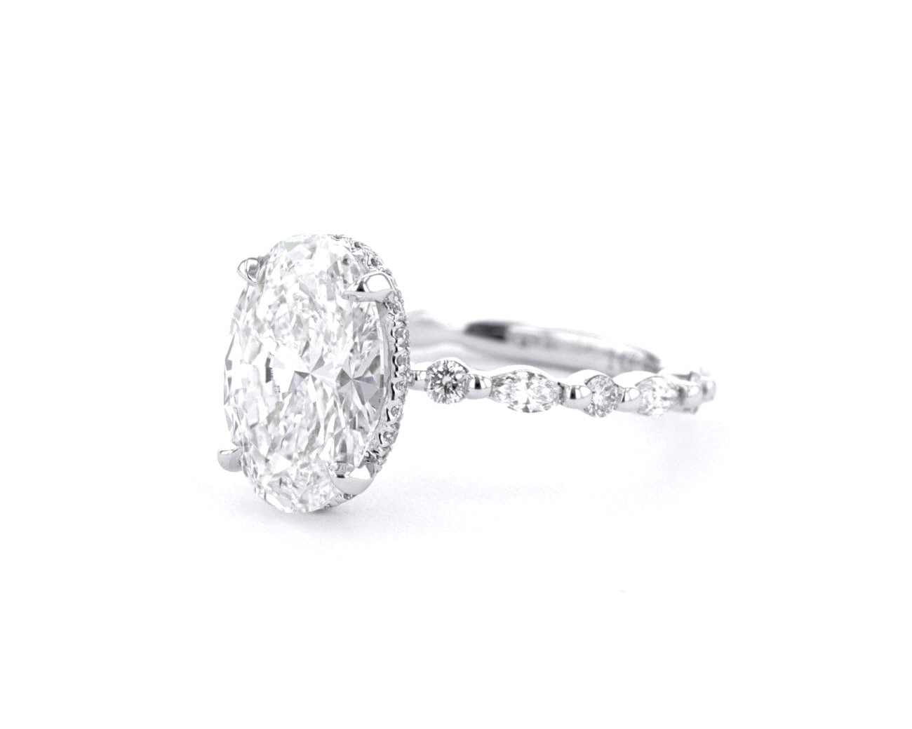 Kelsey Oval Engagement Rings Princess Bride Diamonds 