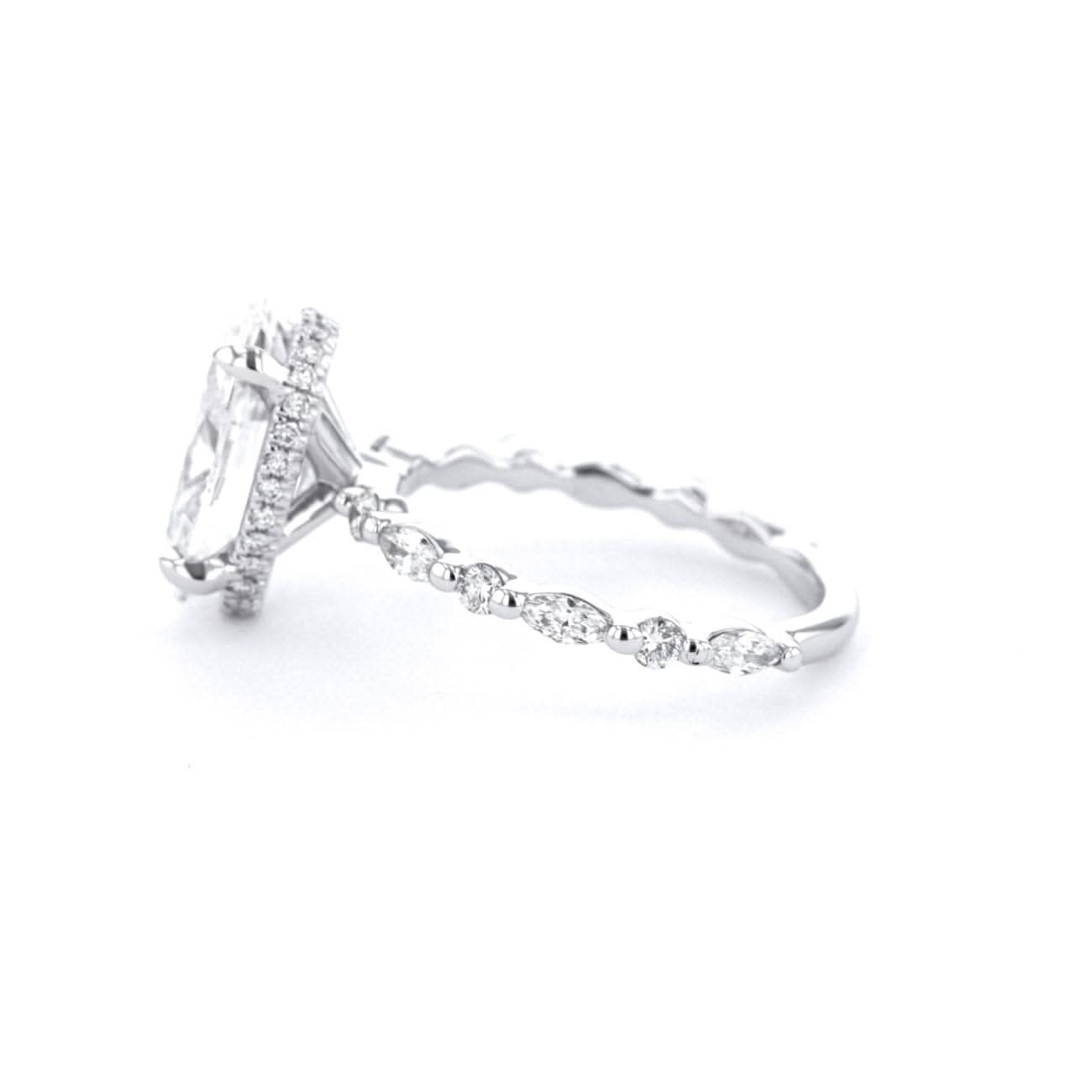 Kelsey Oval - PBD Engagement Rings