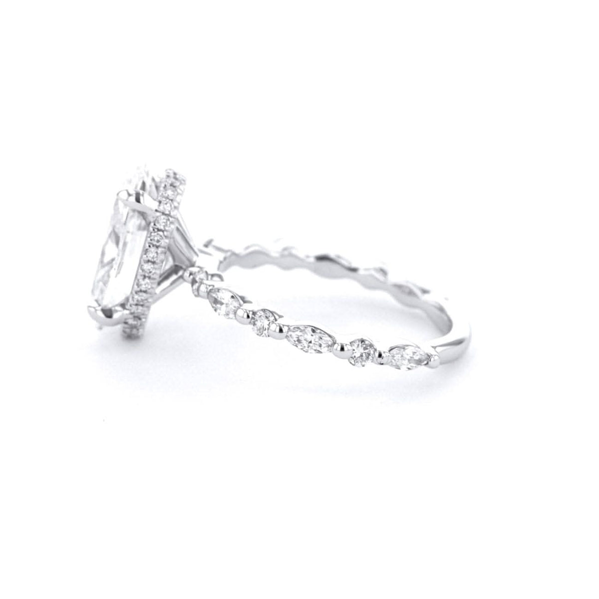 Kelsey Oval - PBD Engagement Rings