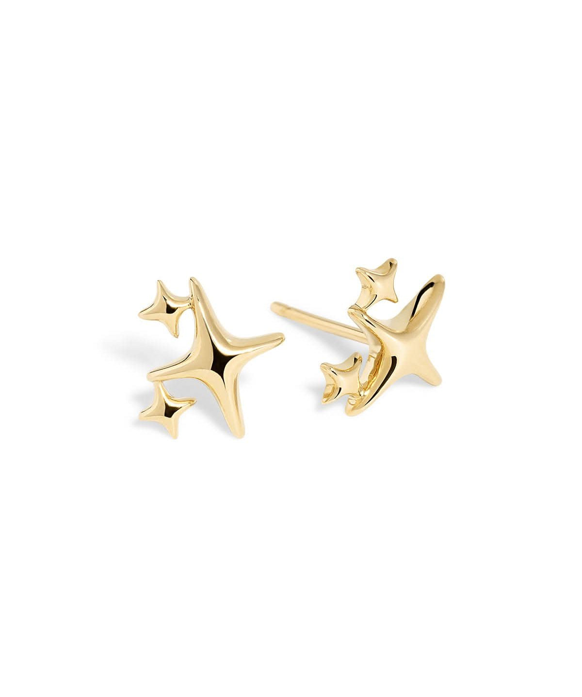 Kira Earrings in 14k Yellow Gold - PBD Earrings