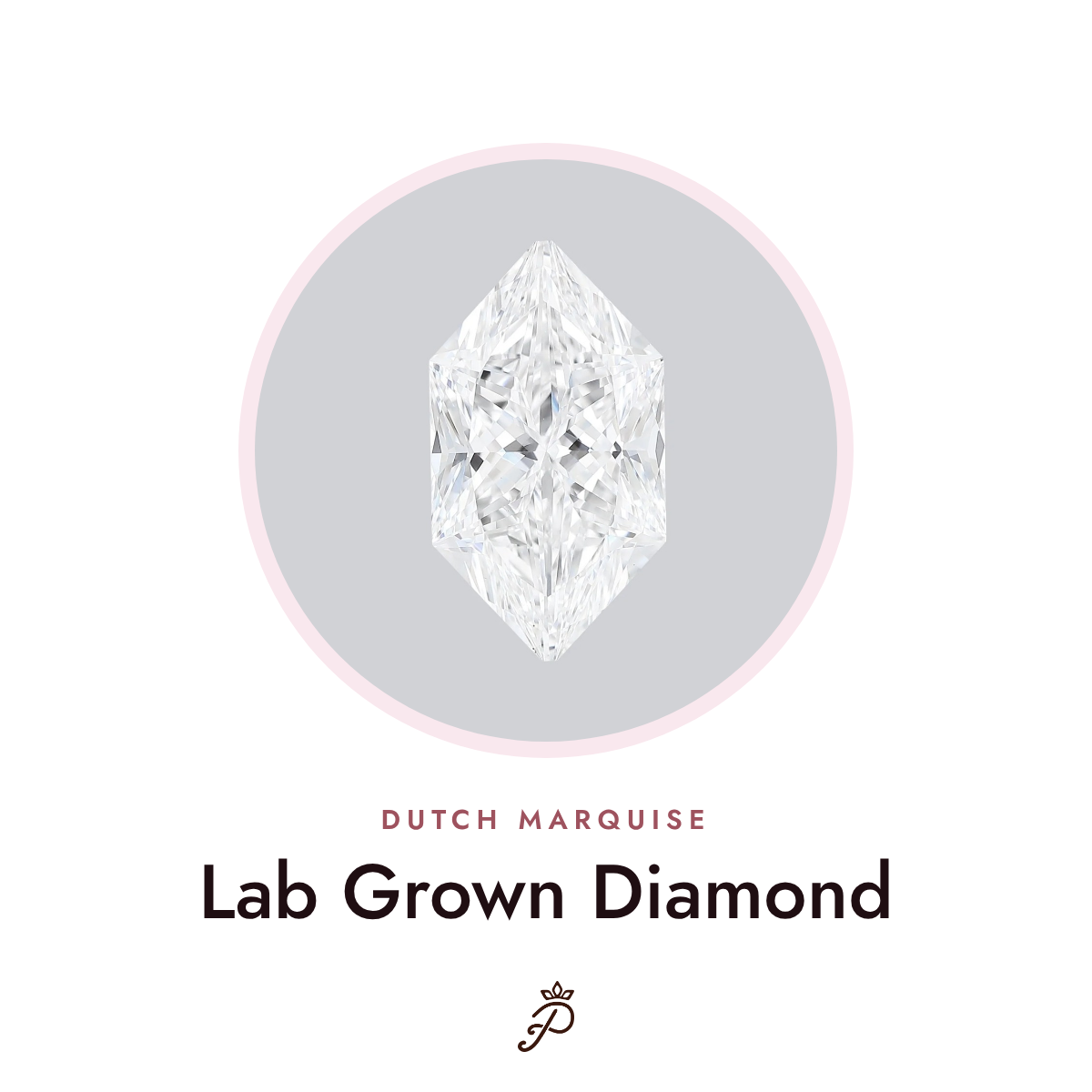 Dutch Marquise lab grown diamond