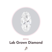 Moval lab grown diamond