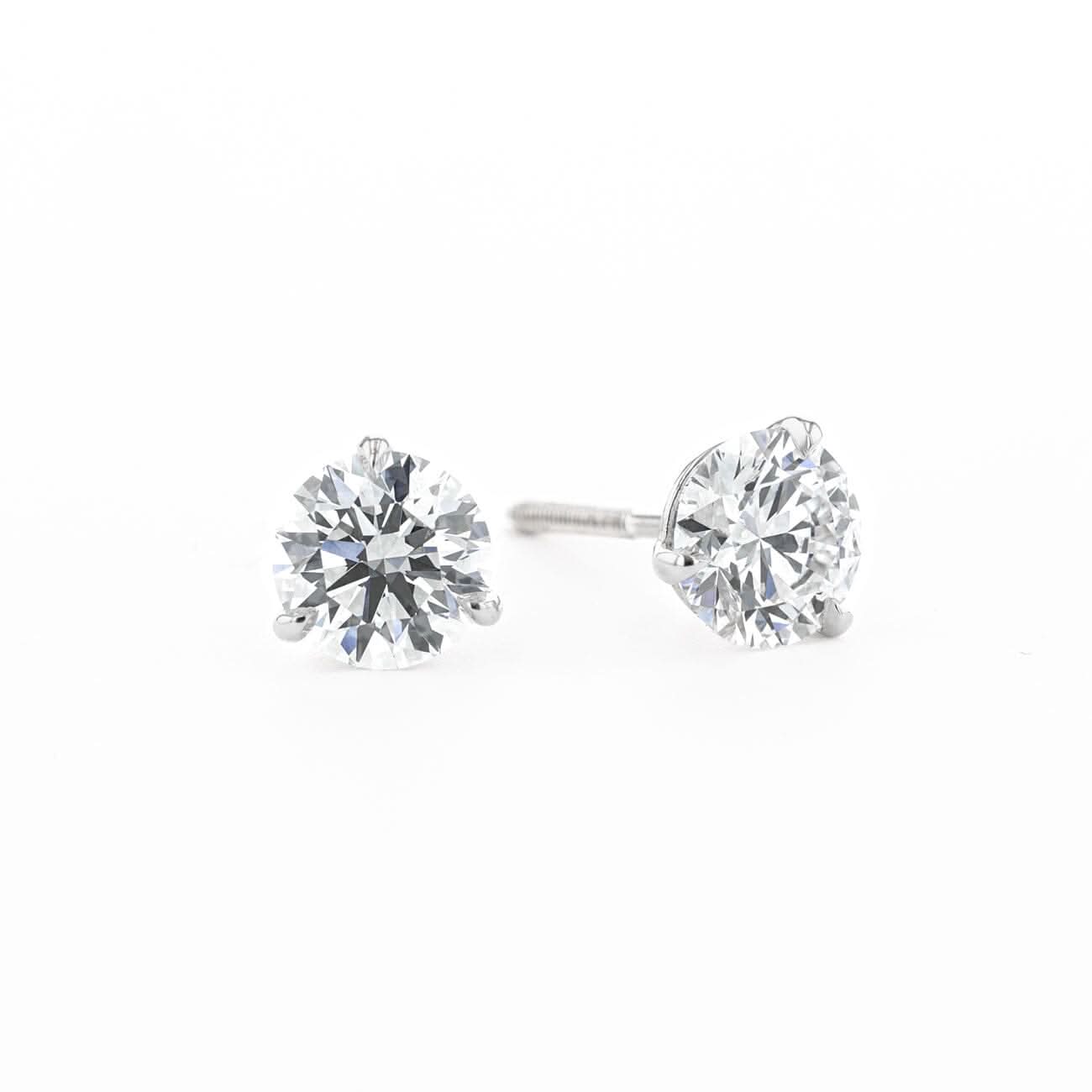 Lab Diamond Studs - PBD Earrings