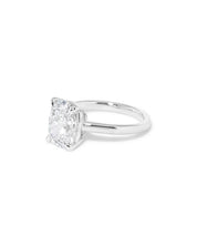 Leah Cushion Inline - PBD Engagement Rings