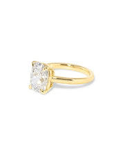 Leah Cushion Inline - PBD Engagement Rings
