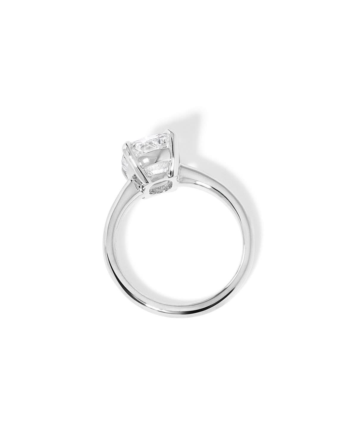 Leah Cushion Inline - PBD Engagement Rings