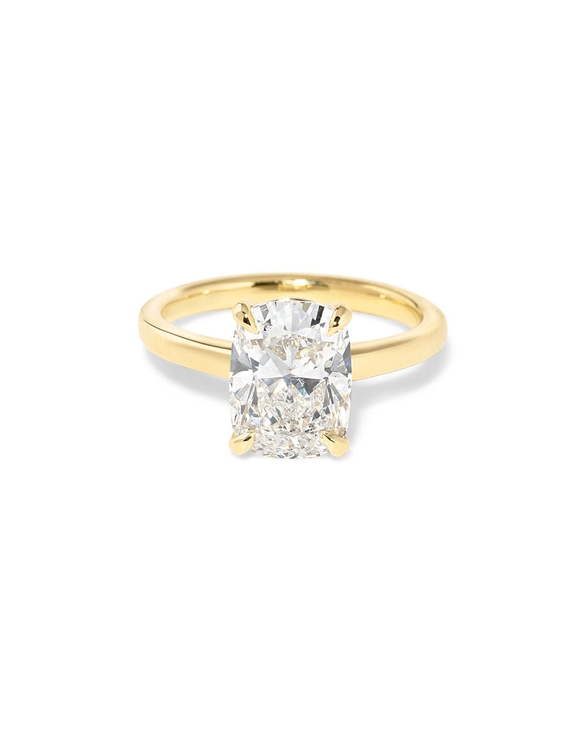 Leah Cushion Inline - PBD Engagement Rings