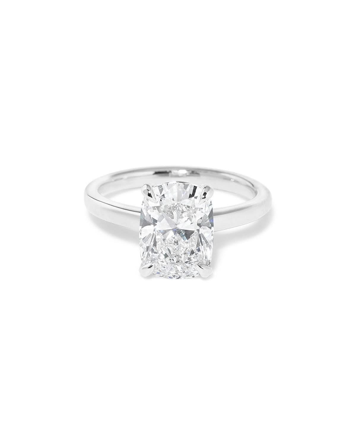 Leah Cushion Inline - PBD Engagement Rings