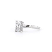 Leah Elongated Cushion High Polish - PBD Engagement Rings