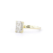 Leah Elongated Cushion High Polish - PBD Engagement Rings