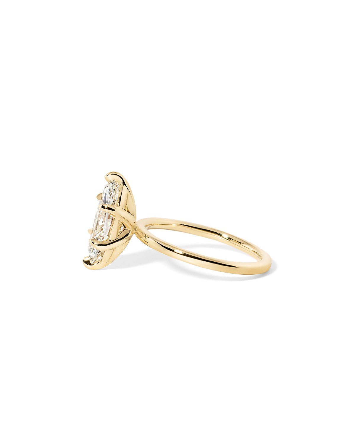 Leah Marquise High Polish - PBD Engagement Rings