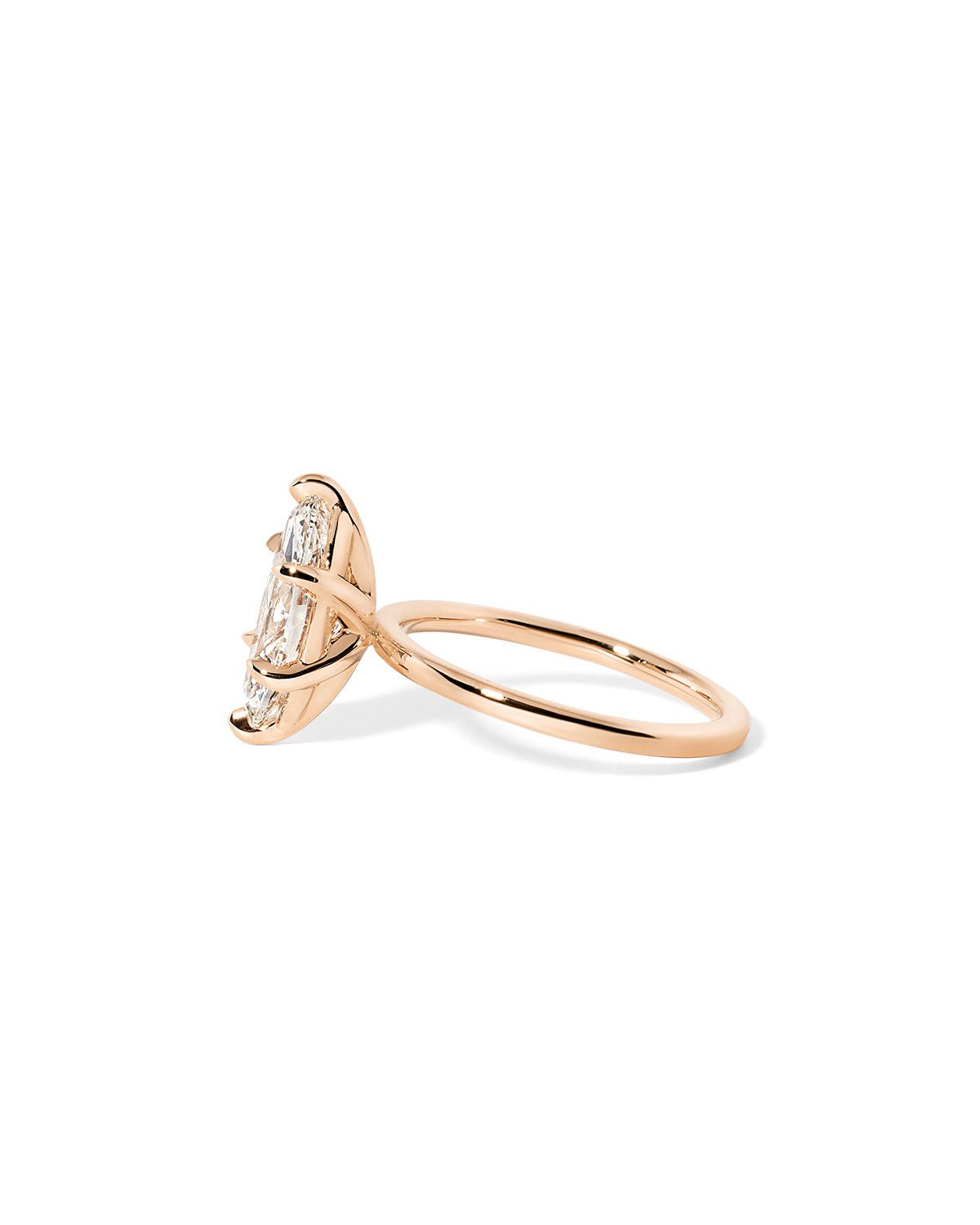 Leah Marquise High Polish - PBD Engagement Rings