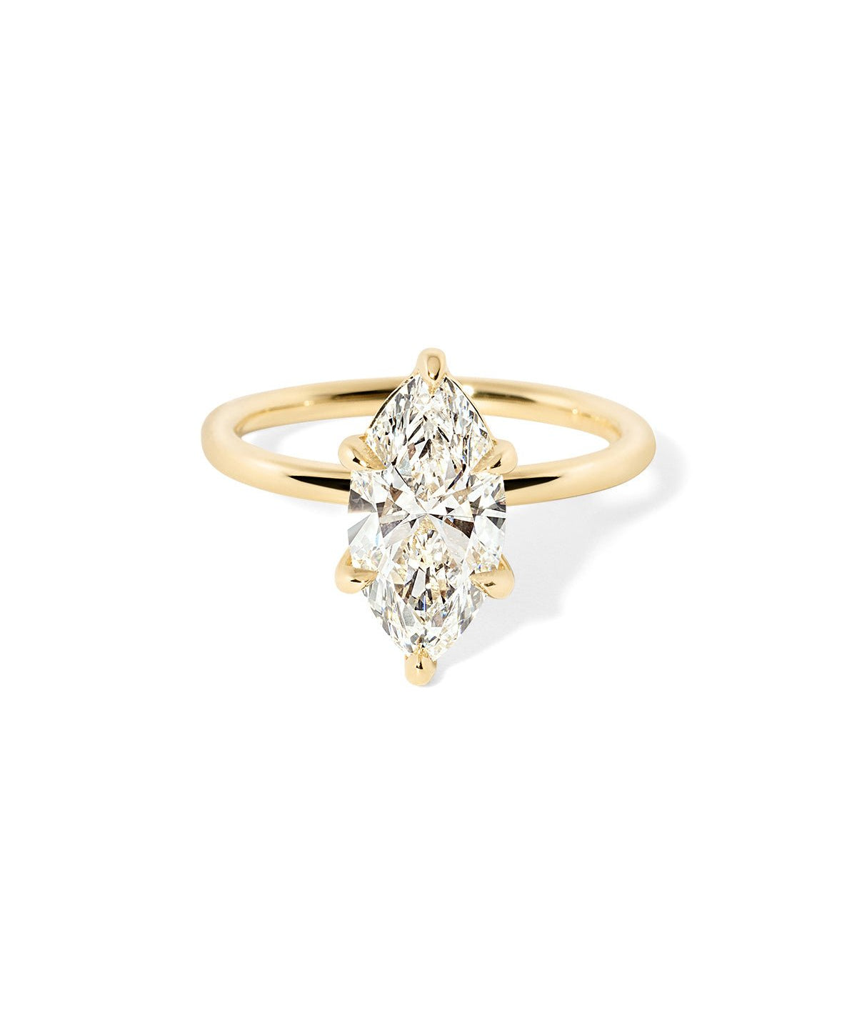 Leah Marquise High Polish - PBD Engagement Rings