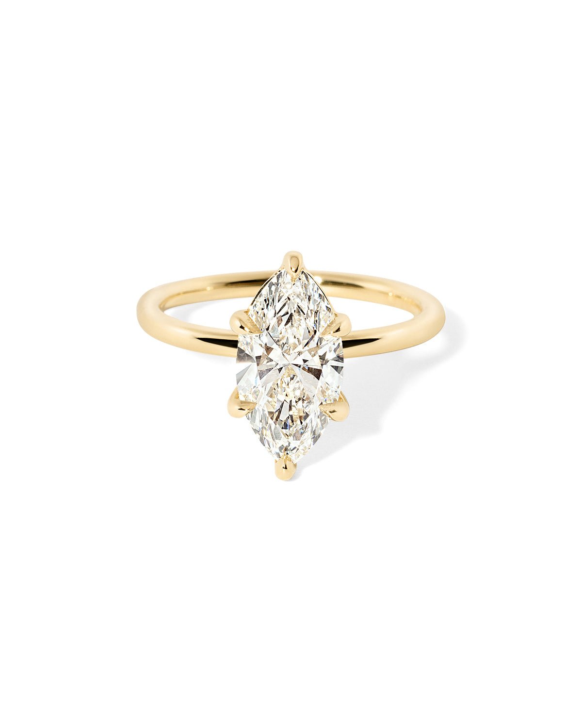 Leah Marquise High Polish - PBD Engagement Rings