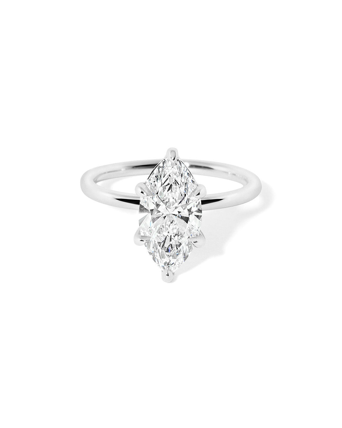 Leah Marquise High Polish - PBD Engagement Rings