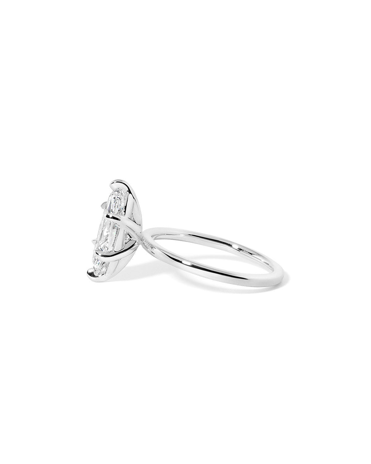 Leah Marquise High Polish - PBD Engagement Rings
