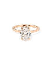 Leah Oval High Polish - PBD Engagement Rings