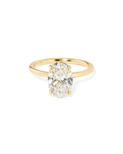 Leah Oval High Polish - PBD Engagement Rings