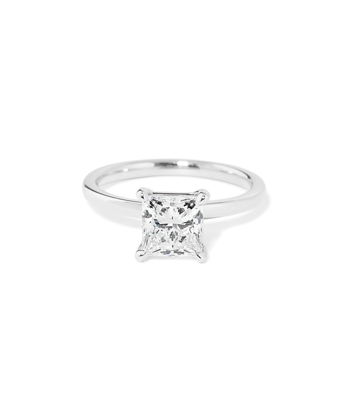 Leah Princess High Polish - PBD Engagement Rings