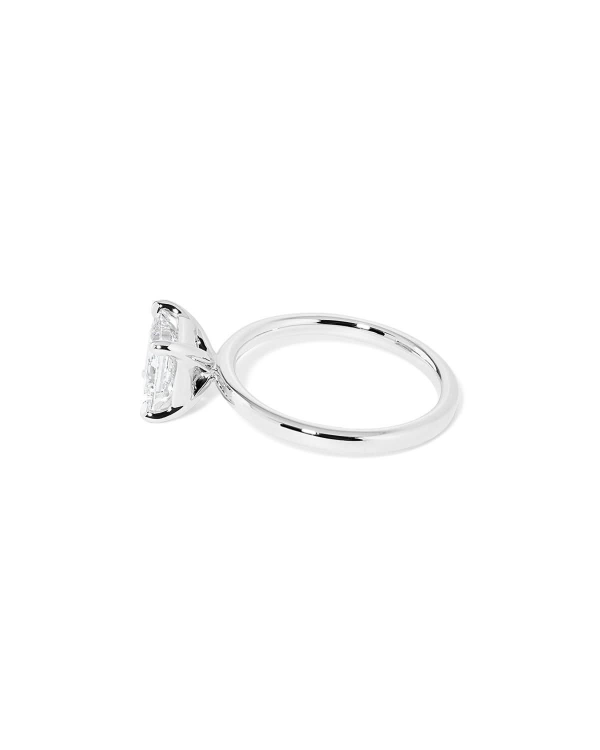 Leah Princess High Polish - PBD Engagement Rings
