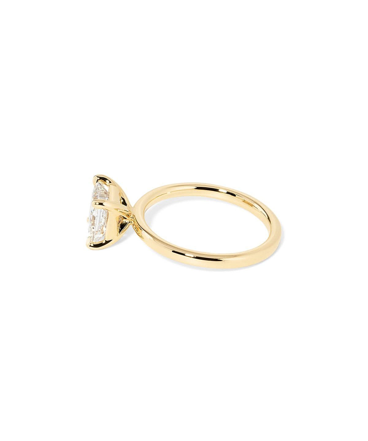 Leah Princess High Polish - PBD Engagement Rings