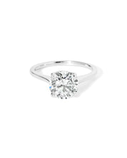 Leah Round Cathedral High Polish - PBD Engagement Rings
