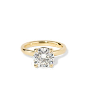 Leah Round High Polish - PBD Engagement Rings