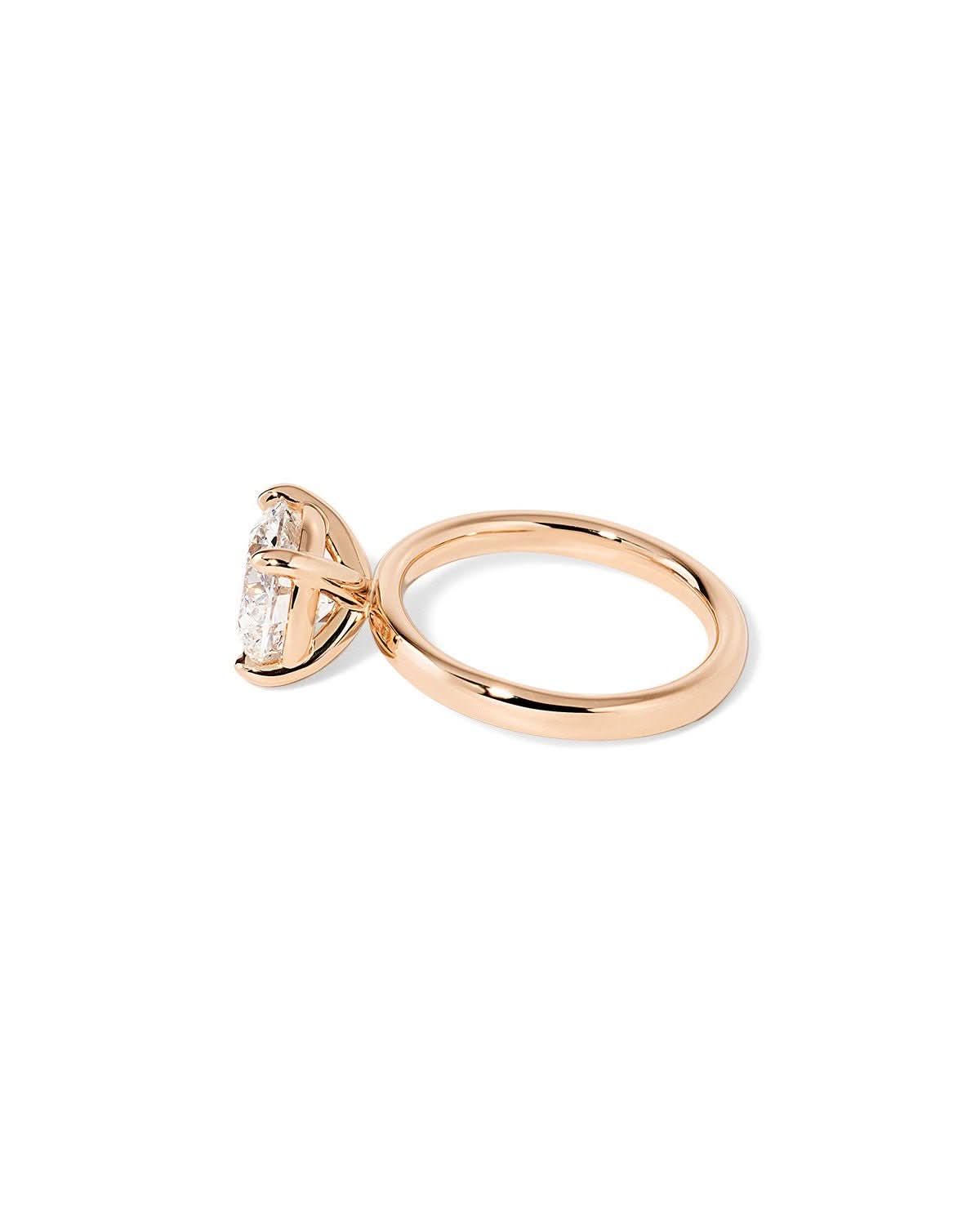 Leah Round High Polish - PBD Engagement Rings