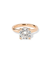 Leah Round High Polish - PBD Engagement Rings