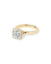 Leah Round High Polish - PBD Engagement Rings