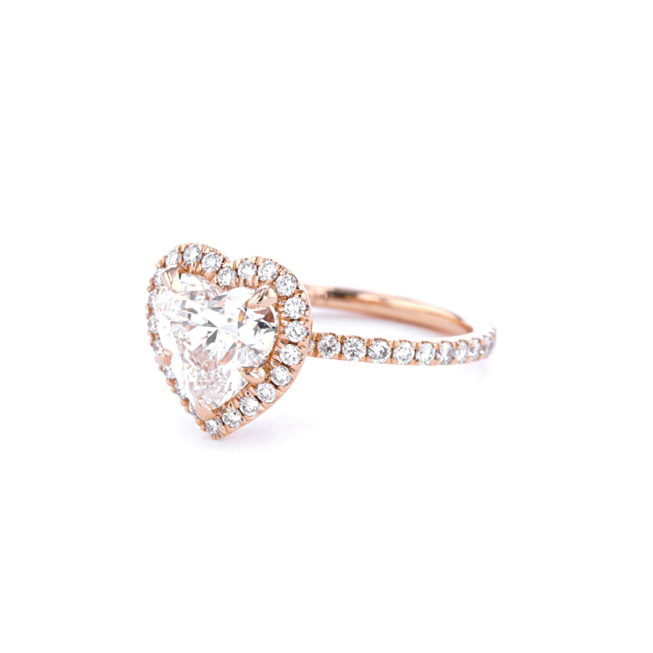 Leilani Heart Engagement Rings Princess Bride Diamonds 