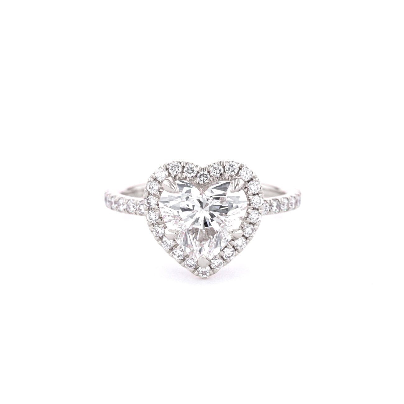 Leilani Heart Engagement Rings Princess Bride Diamonds 