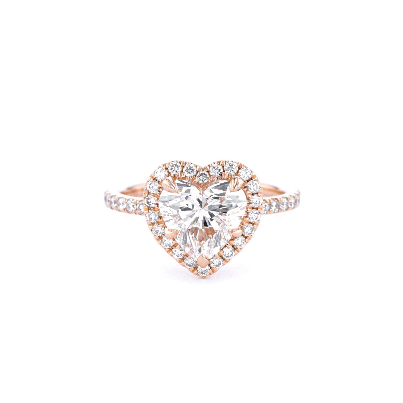 Leilani Heart Engagement Rings Princess Bride Diamonds 