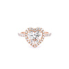 Leilani Heart Engagement Rings Princess Bride Diamonds 