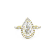 Leilani Pear Engagement Rings Princess Bride Diamonds 