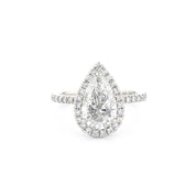 Leilani Pear Engagement Rings Princess Bride Diamonds 