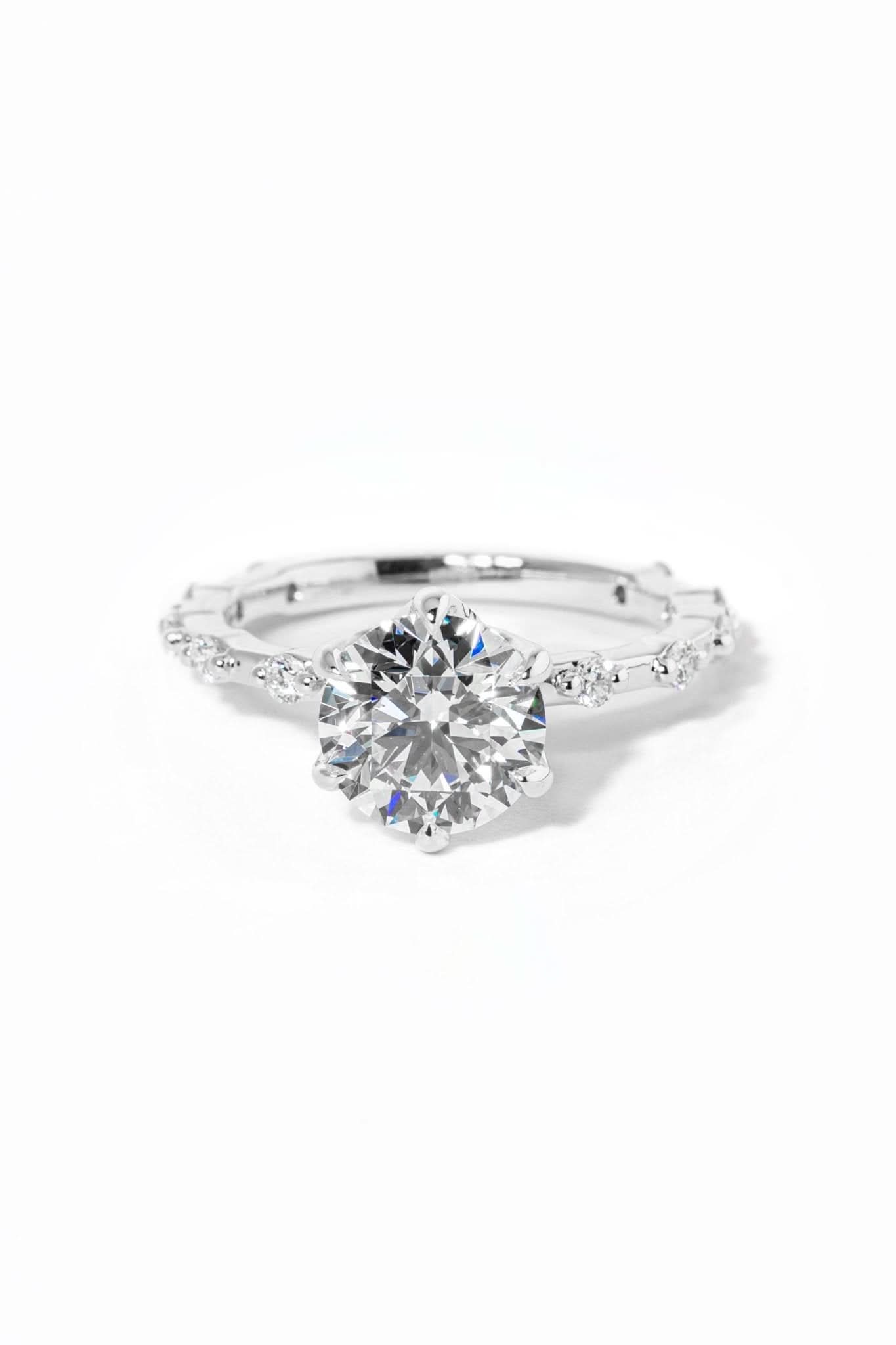 Lila Round - PBD Engagement Rings