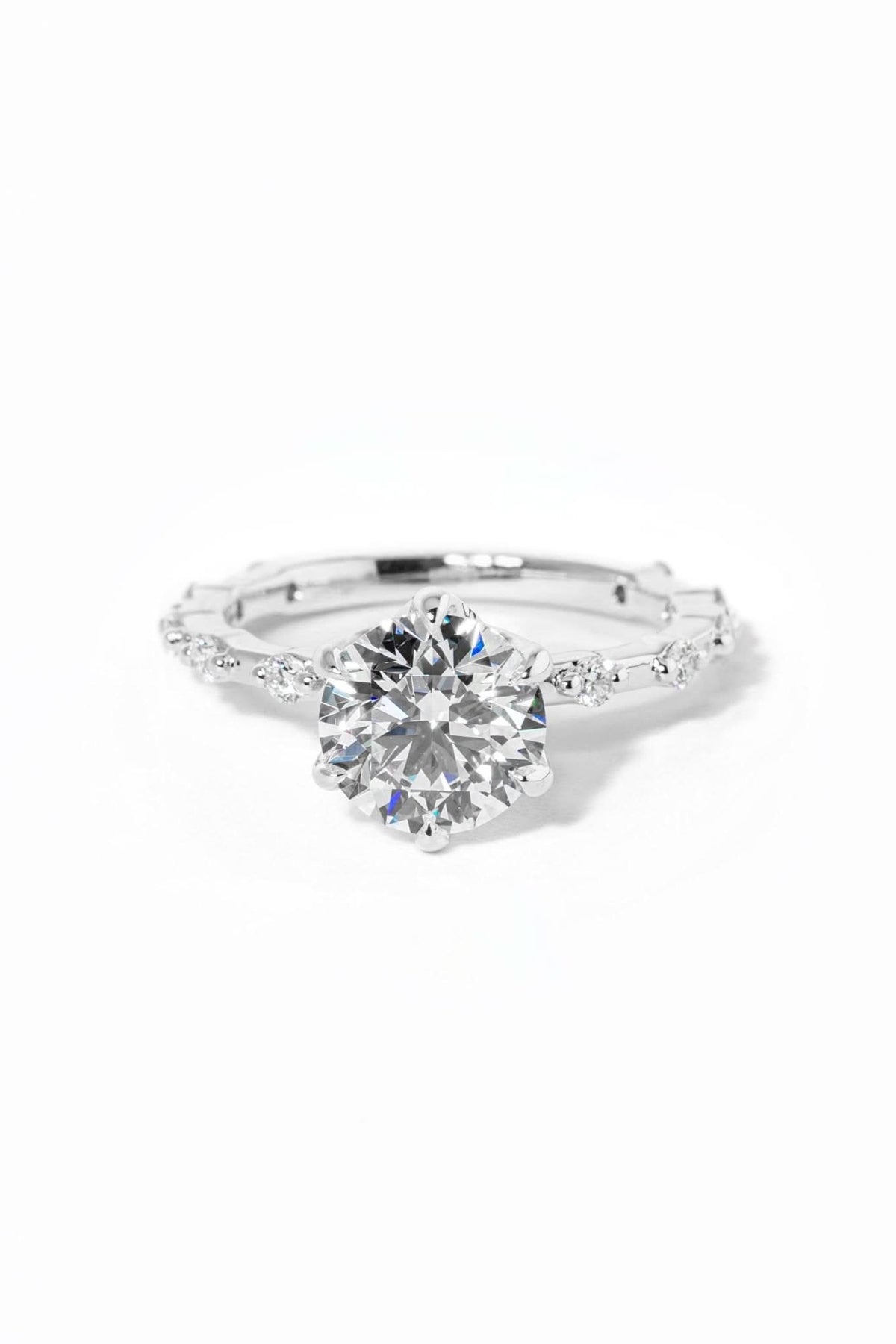 Lila Round - PBD Engagement Rings