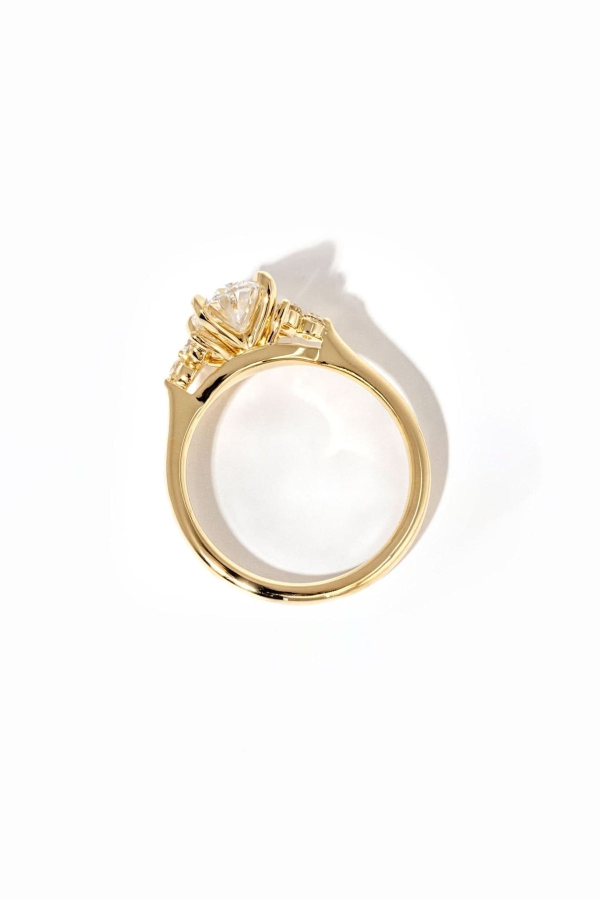 Lindsey Oval lab diamond engagement ring by Princess Bride Diamonds