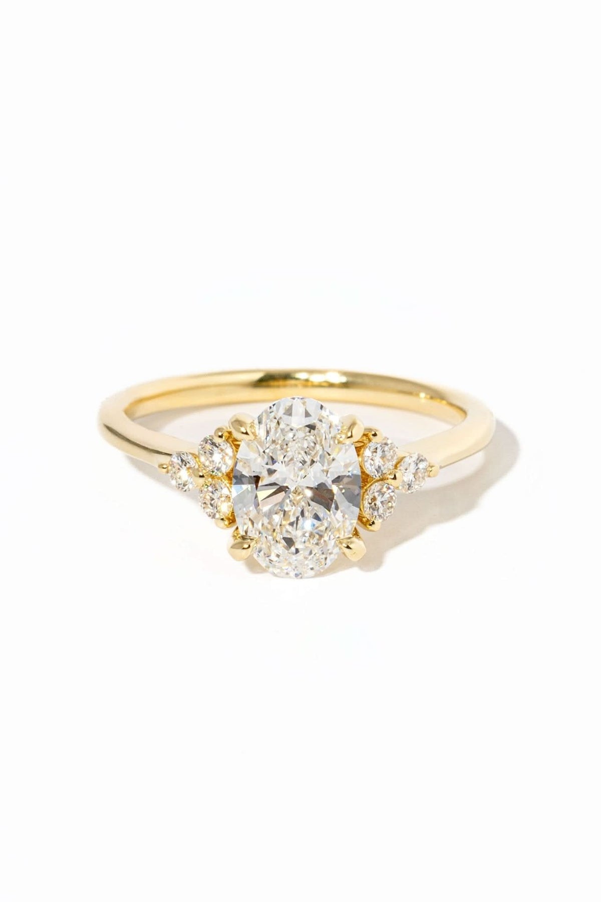 Lindsey Oval lab diamond engagement ring by Princess Bride Diamonds