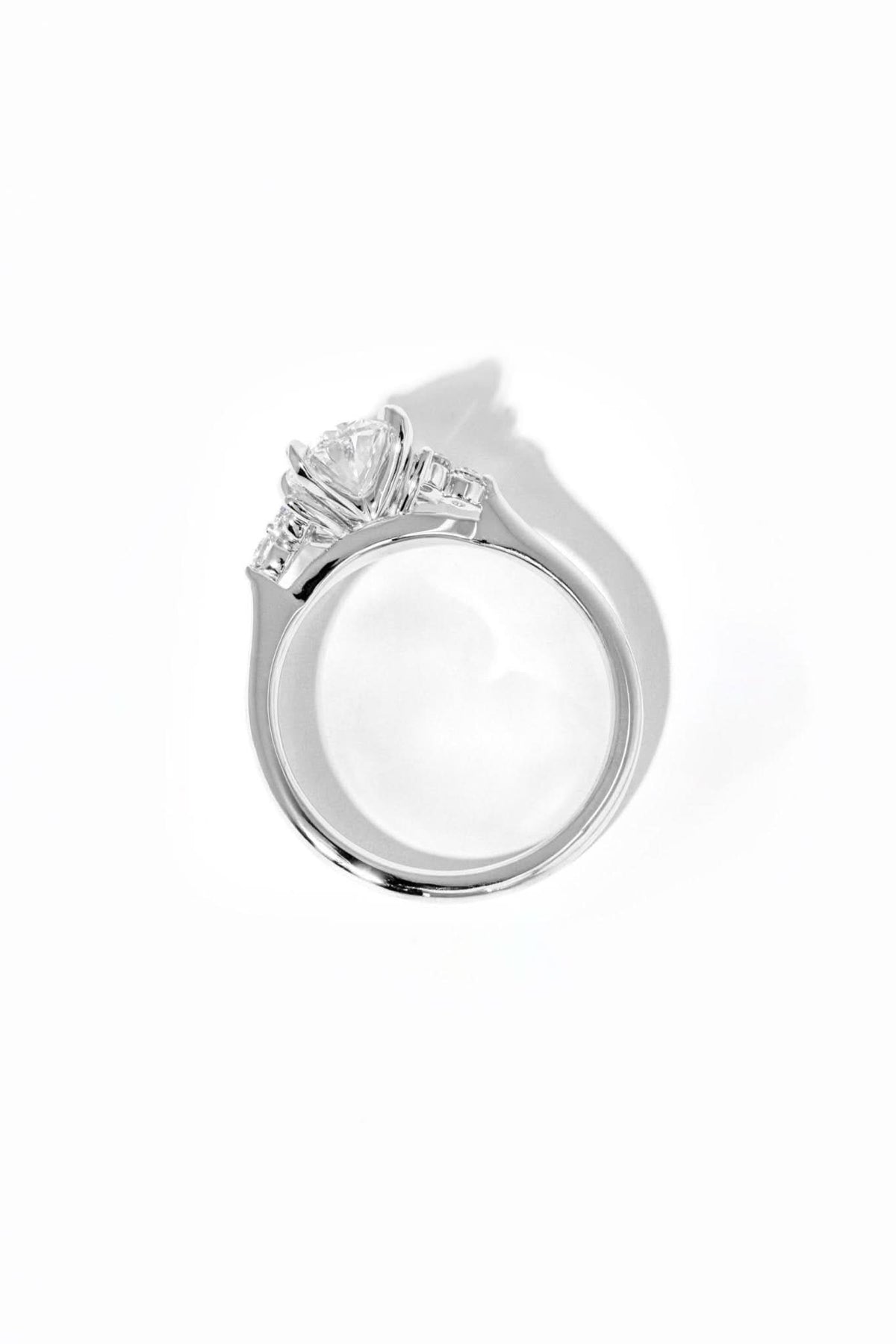 Lindsey Oval lab diamond engagement ring by Princess Bride Diamonds
