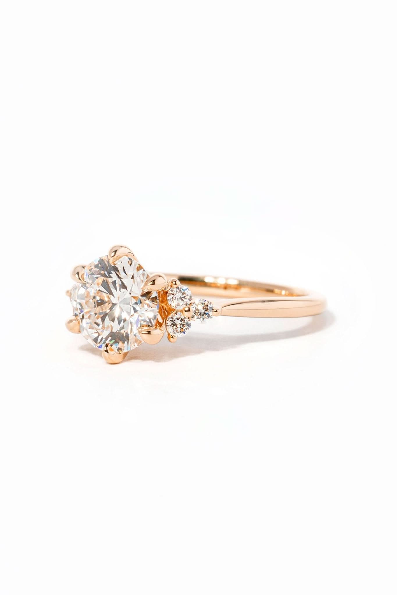 Lindsey Round - PBD Engagement Rings