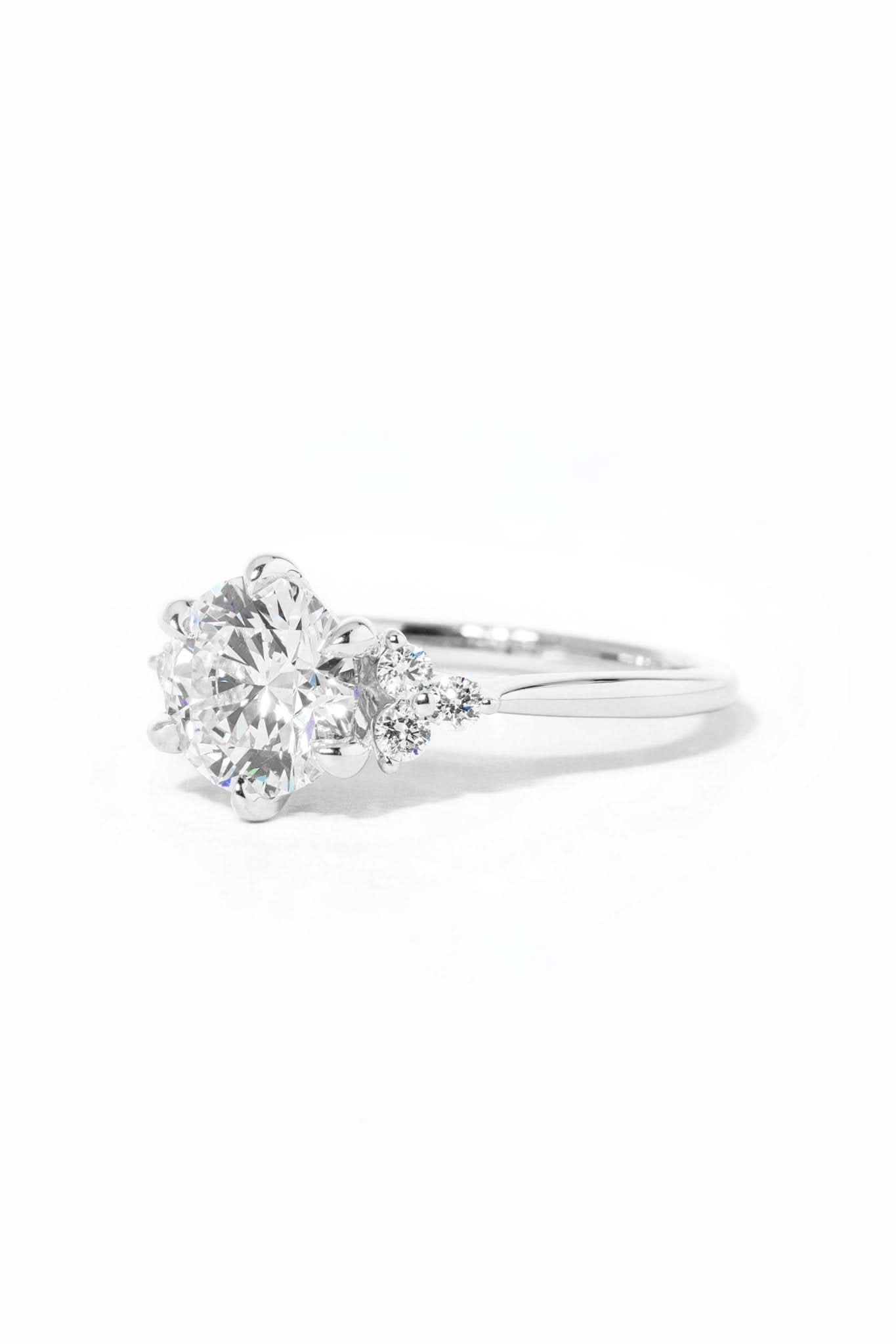Lindsey Round - PBD Engagement Rings